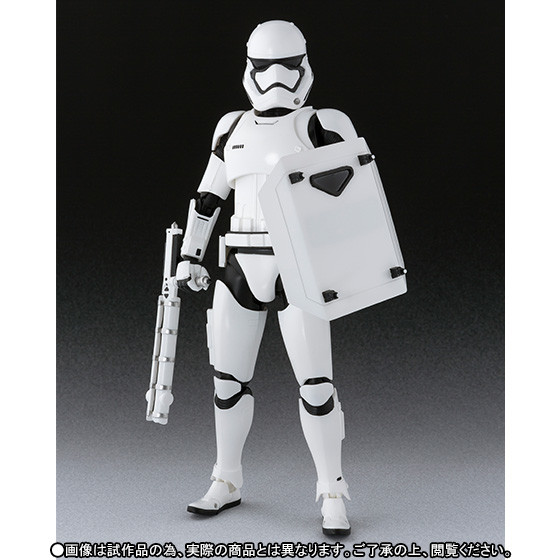 First Order Stormtrooper, FN-2199 (Shield and Baton set), Star Wars: The Force Awakens, Bandai, Action/Dolls
